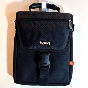 BOOQ Tablet Bag. Padded Interior Comfort Handle No Strap Clip Closure
